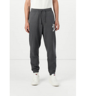 Pantalón Tommy Reg Arch Varsity Joggernegro Vintage