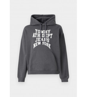 Suéter Tommy 90S Varsity Hoodienegro Vintage