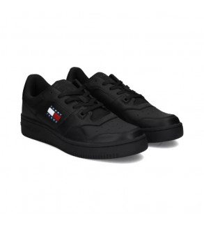 Zapatillas Tommy Retro Basket  Negro
