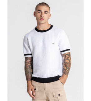 Camiseta Gk Edge Knit Blanco