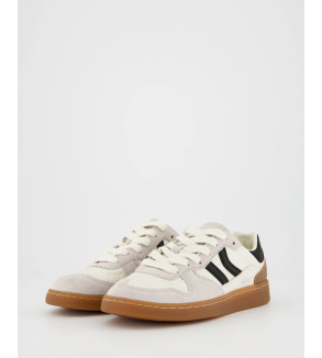 Zapatilla Coolway Goal W-B Blanco-Gris